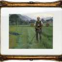 Funly mee Vintage 11x14 Picture Frame Antique Gold Photo Frame for Tabletop & Wall Mounted (Bronze)