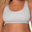 Fruit of the Loom Women's Cotton Tank Bra for Women - Ultimate Comfort & Breathable Fit (M)