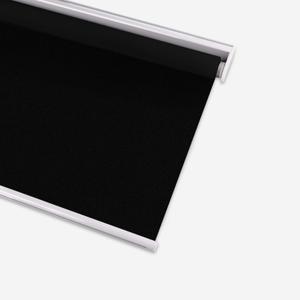 SEEYE Cordless Blackout Roller Shades Window Blinds Privacy Waterproof Thermal Insulated Fabric Curtain UV Protection for Home Kitchen Bathroom Bedrooms 28" W x 72" L(Black) (28" W x 72" L, Black)