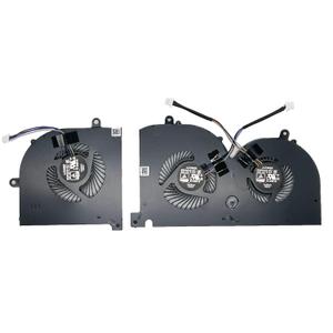Peidesi CPU + GPU Cooling Fan Replacement Compatible with MSI GS75 P75 WS75 MS-17G1 MS-17G2 MS-17G3 MS-17G1 MS-17G2 MS-17G3