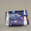 lpvoqpth 25 Sets LED Flying Set, 25 Slingshot+25 Glow Helicopter-50 Pcs, Flying Toy Outdoor Toys Glow in The Dark Party Supplies Party Favors for Kids 8-12,4-8