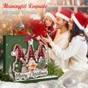 Gnome Christmas Ornaments 2025 - Funny Wooden Gnomes Ornament for Christmas Tree, Gnome Gifts for Women, Men, Family, Friends - Cute Holiday Gnomes Decoration Gift Ideas