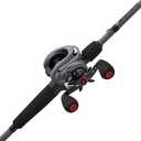 Abu Garcia Zata Low Profile Baitcast Reel and Fishing Rod Combo (7' - Medium Heavy - 1pc - RH)