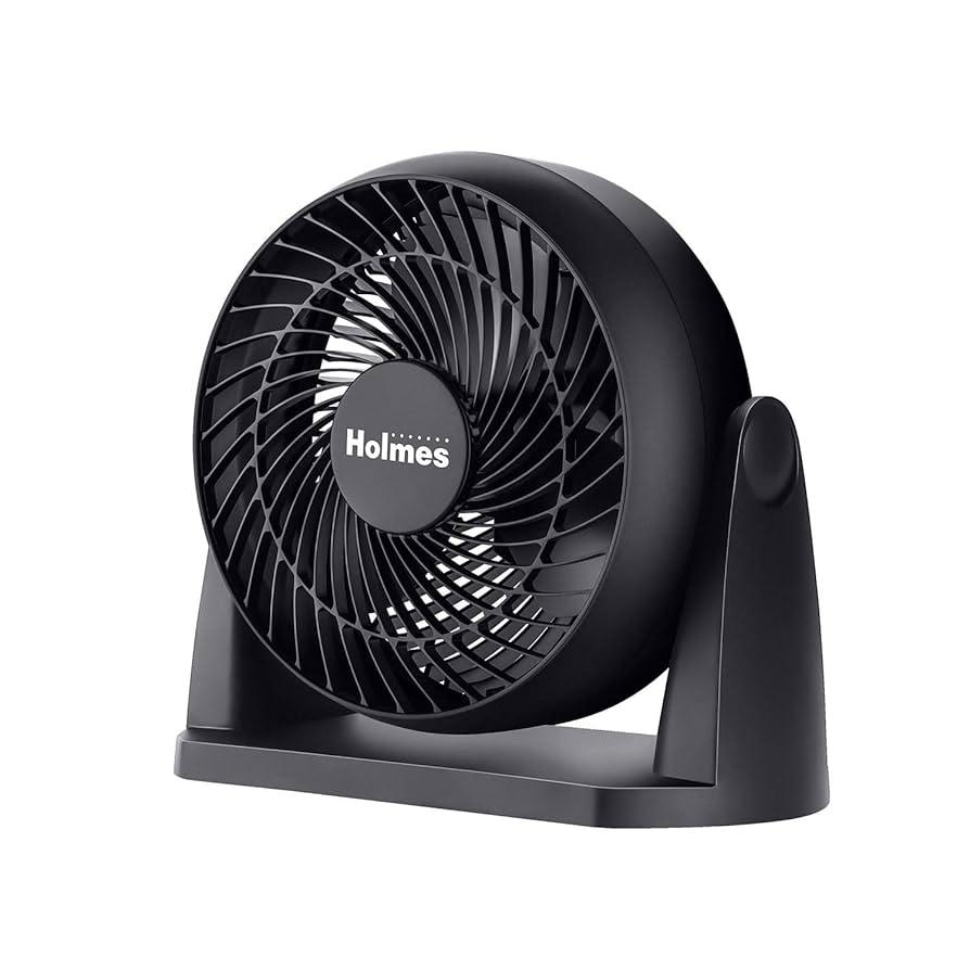 Holmes® 4 Inch Rechargeable USB-Powered Clip Fan