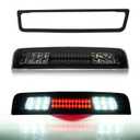 Third 3rd Brake Light for 2009-2017 Dodge Ram 1500/2010-2017 Dodge Ram 2500 3500, Sequential LED High Mount Stop Cargo Light, Rear Center Cab Tail Lights LampSmoke