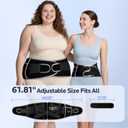 Cordless Heating Pad for Back Pain Relief: 7000mAh Lower Back Massager with 6 Heat 6 Vibration, Portable Heating Pad for Cramps, Birthday Gifts for Women Men Mom Dad (Large)