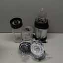 12-Piece Smoothie Blender Maker 25,000 RPM Personal Blender for Ice Crushing Smoothies & Frozen Drinks Nuts with 23oz, 32oz, 37oz Portable Cups Two 6-Leaf Stainless Steel Blades, Silver