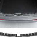 Interior Rear Bumper Protector for Toyota RAV4 2025 2024 2023 2022 2021 2020 2019 Accessories Stainless Steel Rear Bumper Guard Trunk Sill Protector (Carbon Fiber)