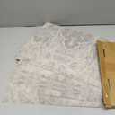 10PCS Peel and Stick Floor Tile Shower Tile Waterproof PVC Waterproof Wallpaper for Kitchen and Bathroom (Light Grey, 23.6" x11.8)