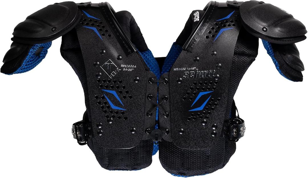 Schutt T-Flex Youth (Black/Blue), Size: X-Small