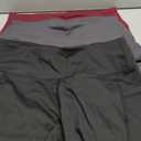 CADMUS High Waist Athletic Shorts for Womens Yoga Fitness Running Shorts with Deep Pockets XL