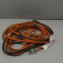 Go Green Power Inc. 16/3 25ft Outdoor Extension Cord with Lighted End - Contractor Grade, Durable, and Moisture Resistant - Ideal for Heavy Duty Tools - GG-13725 (Orange)