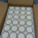Set of 12 Valentines Scented Candles -3.5oz Romantic Candle Gifts for Her,Wife, Girlfriend,Wedding Day,Anniversary, Long Lasting Soy Candles (White)
