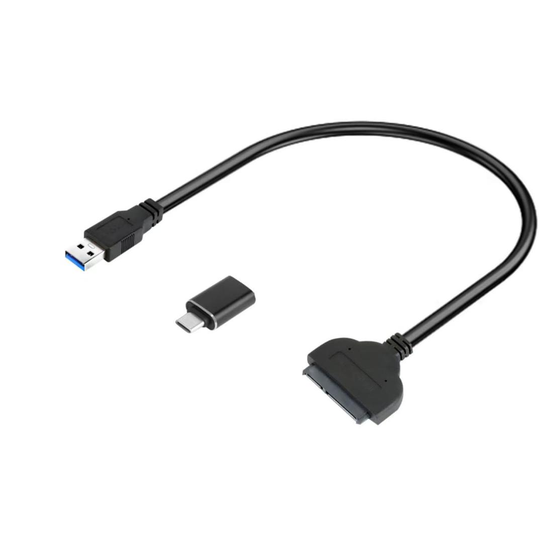 SATA to USBSata to USB AdapterSATA to USB Cable for 2.5 inch HDD and SSD 5Gbps Superspeed Compatible with USB 2.0 1.1 Older SATA Connector