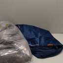 EHEYCIGA Orthopedic Dog Beds for Extra Large Dogs, Waterproof Memory Foam XL Dog Bed with Sides, Non-Slip Bottom and Egg-Crate Foam Big Pet Couch Bed with Washable Removable Cover, Navy (44.0"L x 32.0"W x 6.5"Th)