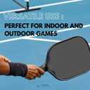 Shark Stealth Quiet Fin Noise-Reducing Paddle Cover for Pickleball, Contains Pads for 2 Paddles (Grey)