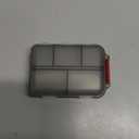 1Pack Travel Pill Organizer - 10 Compartments Pill Case, Compact and Portable Pill Box, Perfect for On-The-Go Storage, Pill Holder for Purse Gray