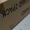 HUAZI Poster Stand for Display Pedestal Sign Stand Double-Sided Heavy Duty Floor Sign Holder with Base Adjustable Height Up to 75inches for Board & Foam,2Pack