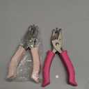 Single Hole Punch 1/ 4" and 1/ 8", 2 Pack Small Hole Puncher for Crafts, One Hole Paper Punch with Grip Handle, Small Hole Punch for Kids and Adults