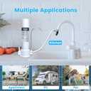 Vortopt ACF Replacement Filter Compatible with F8/F9 Countertop Water Filter,6-12 Months Lifetime,F8/F9 ACF.