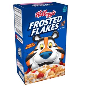 Kellogg's Frosted Flakes Breakfast Cereal, 8 Vitamins and Minerals, Kids Snacks, Original (70 boxes) (1.20 Ounce (Pack of 70)), Best By: Jun 27 2025