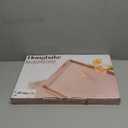 HONGBAKE Baking Sheet Pan Set of 3, Cookie Sheets for Oven, Nonstick Half/Quarter/Jelly Roll Pans with Diamond Texture Pattern, 0.8mm Thick Heavy Duty Cookie Tray, Champagne Gold