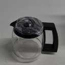 12-Cup Replacement Glass Carafe, Compatible with Mr. Coffee (#RF, LM, PC and SC Series - Black Handle)