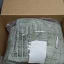 RECYCO Luxury Velvet Quilt Set Full Queen Size Bedding Sets, Ultra Soft Velvet Comforter Set, Lightweight Channel Box Stitch Oversized Bedspread Coverlet for All Season, with 2 Shams, Sage Green