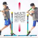 Franklin Sports Youth Batting Tee - Adjustable Height Plastic Training Tee for Kids + Toddlers - 23" to 33" Inches