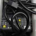 JURPLIX 24V 15A Battery Charger for 24V Floor Scrubber Sweepers with Anderson SB50 Style Connector Compatible with Tennant T3 T5 T7 T300, Nobles SS3 SS5, Clarke Focus II