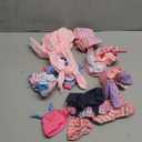 8-Sets Alive Baby-Doll-Clothes for 12 inch Baby Dolls 10-11-12 inch Handmade Clothing Lovely Hat Dress and Outfits Accessories Christmas Birthday for Little Girl