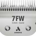Andis 563659 7W ultraEDGE M-Force Replacement Wide Blade, Professional Groomers, Magnetic Blade Tension, Dog and Pet Grooming, Steel