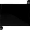 Adjustable Tablet Holder for Music Stand, Secure Portable iPad Holder with 360 Degree Swivel, Fits 7-11" Screens, Black