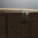 Self Cleaning Litter Box - Automatic Cat Litter Box self Cleaning, with 1 Roll Trash Bags and Mat, Small-White