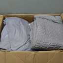 74" 50" Large Baby Playpen, Baby Playard for Babies and Toddlers, Play Pens for Indoor & Outdoor, Sturdy Safety Play Yard with Soft Breathable Mesh, Anti-Fall, Grey (with MAT) (74*50 IN+MAT, Grey)