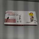 USB Heating Pad, 5V Heated Travel Pads, 3 Heat Settings & Auto Shut Off, Hot Therapy for Pain Relief Abdomen Cramps (16"x 12") (Non-Chargeable) Colorful