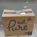Pampers Pure Baby Diapers, Size 2 (12-18 lbs), 186, Up to 100% Leakproof, Premium Hypoallergenic Soft Diapers