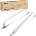 A-Premium Fuel Tank Straps Compatible with Geo Prizm Toyota Corolla 1993-1997 L4 1.6L 1.8L DOHC Petrol 2-PC Set