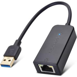 Cable Matters Plug & Play USB to Ethernet Adapter with PXE, MAC Address Clone Support (USB3.0 to Gigabit Network, Ethernet to USB Adapter for Laptop) Supporting 10/100/1000Mbps