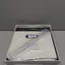 2 Pack File Storage Organizer, Portable File Box with Lid, Fit for Letter/Legal File Folder Storage, White (Leather) - Box only