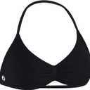 AUROLA Influence Strappy Bra Sports Bras for Women, Backless Padded Impact Strappy Bra for Workout Gym Yoga with Removable Cups, Black, L