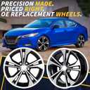 New 16" 16x6.5" Aluminum Alloy Wheel Rim Fits for Nissan Sentra 2020 2021 2022 2023 OEM Factory Wheel Replacement 403006LB9A Direct Fit, OE Stock Specs