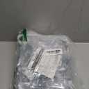 Houseables Sweater Bags Moth Proof, Clothing Storage Bags, with Zipper, Sweater Storage, Clear Zippered Organizers, Clothes, Blanket, Linen, Bedding, Quilt, Vinyl Plastic Protectors, 18x15x4, 5 Pack.