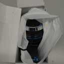 AILIHEN C8 Kids Headphones Wired, On-Ear Headphones with Microphone and Volume Control Foldable Corded Stereo 3.5mm Headset for School Teens Smartphones Chromebook Laptop Tablets Travel (Black Blue) (Medium)