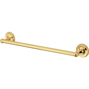 Kingston Brass BA312PB Classic 18-Inch Towel-Bar, Polished Brass