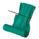 Frost King DE46 Automatic Plastic Drain Away Downspout Extender, Extends 4-Feet, Green