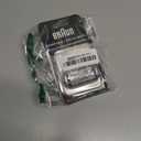 Braun Series 7 Electric Shaver Replacement Head, Easily Attach Your Shaver Head for a Shave as efficient as Day one, Compatible with New Generation Series 7 Shavers, 74S, Silver