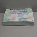 Gingham Duvet Cover Queen Size, 3 Pieces Soft Breathable Microfiber Plaid Comforter Cover with Zipper Closure & 2 Pillow Shams, Ruffle Farmhouse Vintage Decor, Sage Green