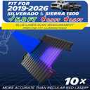 Michelin Truck Bed Mat for 2019-2026 Chevy Silverado/GMC Sierra 1500 5.8 FT / 69.9" Only (Not Fit Optional CarbonPro Bed), All-Weather Truck Bed Liner, Custom Fit, Durable TPE, Non-Slip