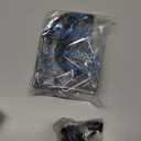 Supet Dog Prong Collar, Adjustable Dog Pinch Training Pinch Collar with Quick Release Buckle for Small Medium Large Dogs(Packed with One Extra Links) (Metallic)